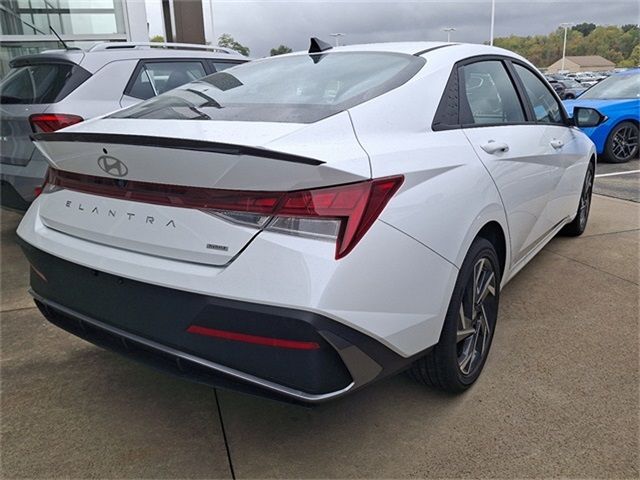 2025 Hyundai Elantra Hybrid Blue