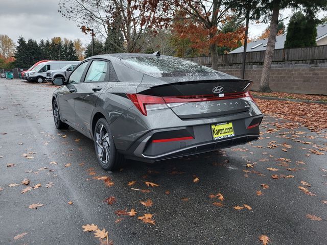 2025 Hyundai Elantra Hybrid Blue