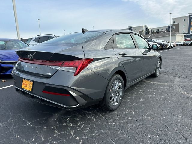 2025 Hyundai Elantra Hybrid Blue