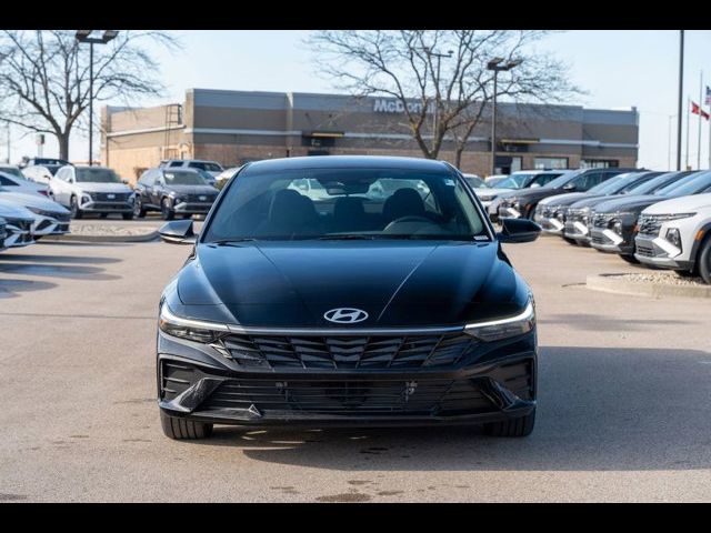 2025 Hyundai Elantra Hybrid Blue