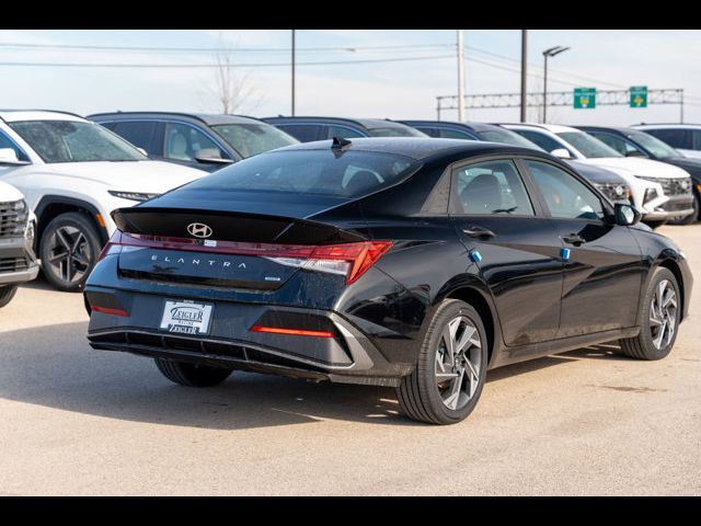 2025 Hyundai Elantra Hybrid Blue