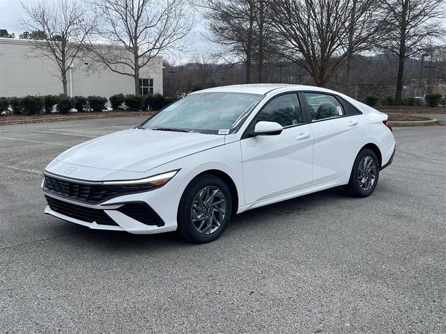 2025 Hyundai Elantra Hybrid Blue