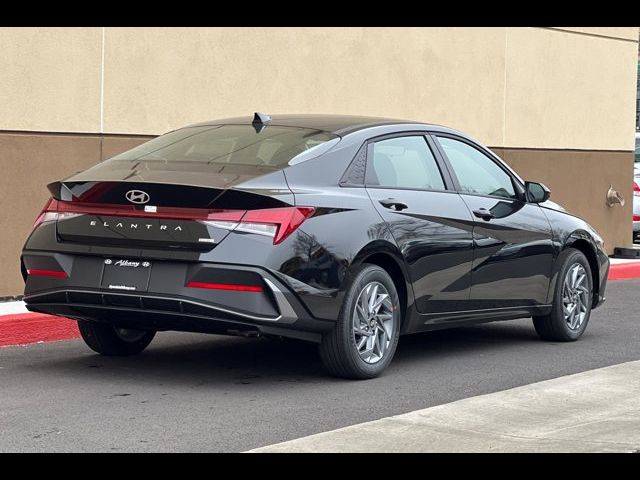 2025 Hyundai Elantra Hybrid Blue