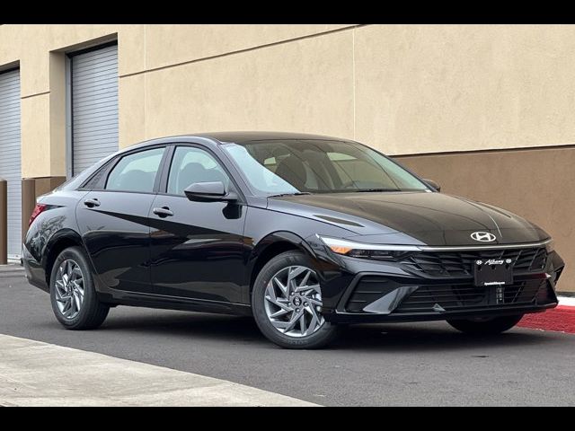 2025 Hyundai Elantra Hybrid Blue