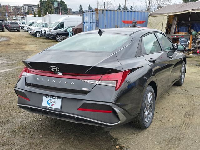 2025 Hyundai Elantra Hybrid Blue