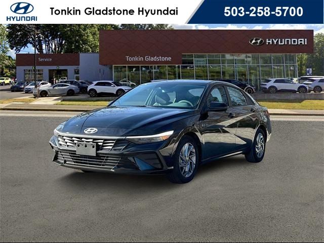 2025 Hyundai Elantra Hybrid Blue