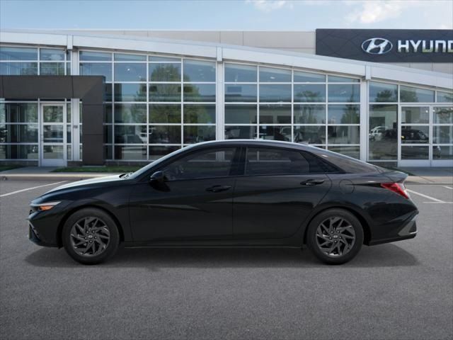 2025 Hyundai Elantra Hybrid Blue