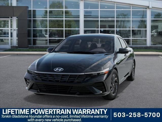 2025 Hyundai Elantra Hybrid Blue