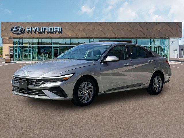 2025 Hyundai Elantra Hybrid Blue