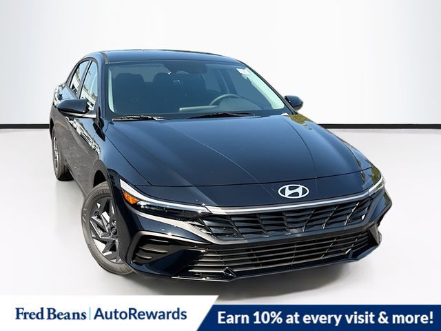 2025 Hyundai Elantra Hybrid Blue