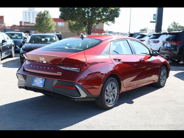 2025 Hyundai Elantra Hybrid Blue