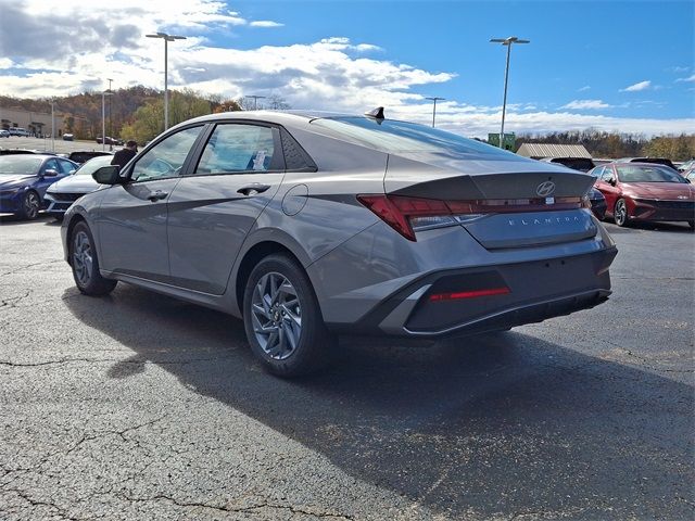 2025 Hyundai Elantra Hybrid Blue