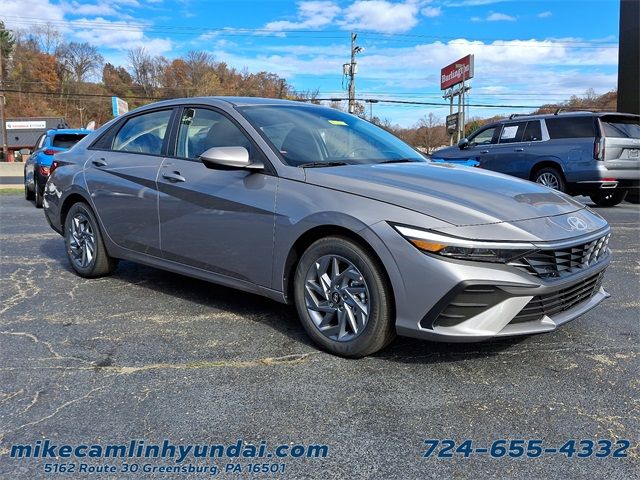 2025 Hyundai Elantra Hybrid Blue