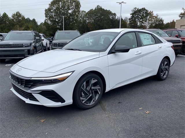 2025 Hyundai Elantra Hybrid Blue