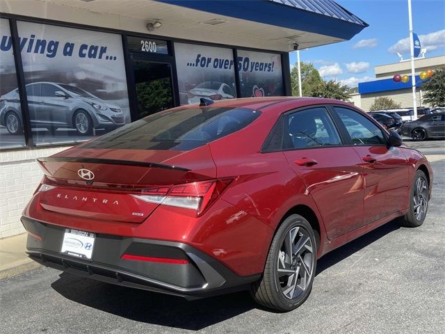 2025 Hyundai Elantra Hybrid Blue