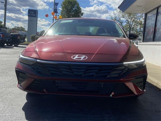 2025 Hyundai Elantra Hybrid Blue