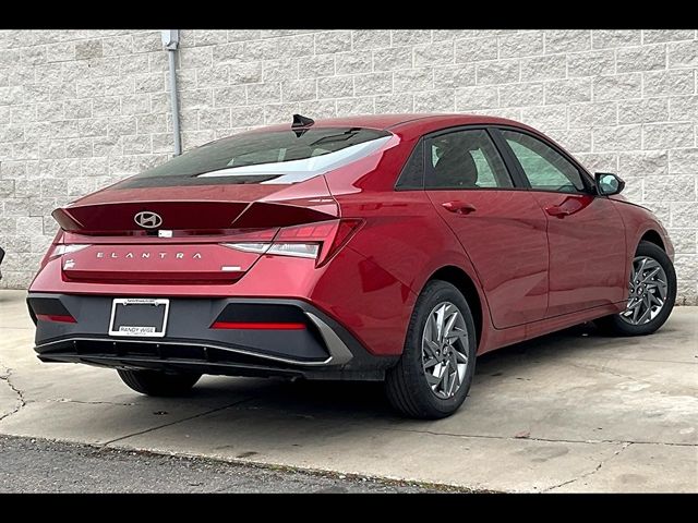 2025 Hyundai Elantra Hybrid Blue