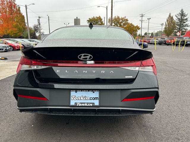 2025 Hyundai Elantra Hybrid Blue