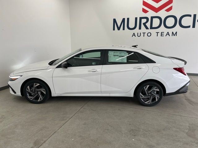 2025 Hyundai Elantra Hybrid Blue