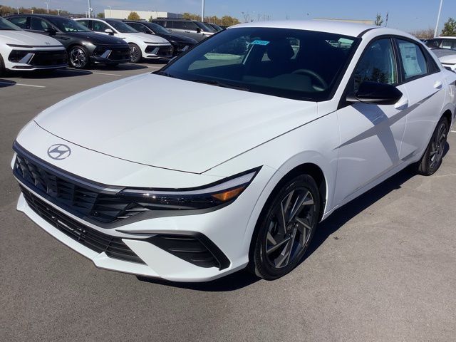 2025 Hyundai Elantra Hybrid Blue