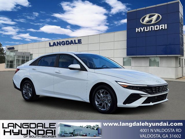 2025 Hyundai Elantra Hybrid Blue