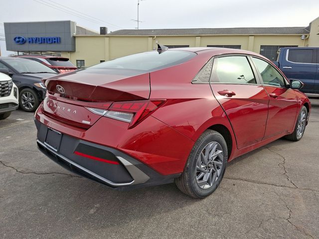 2025 Hyundai Elantra Hybrid Blue