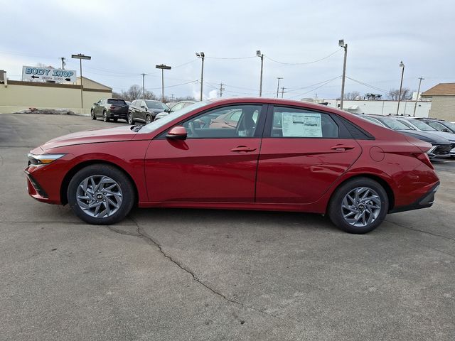 2025 Hyundai Elantra Hybrid Blue