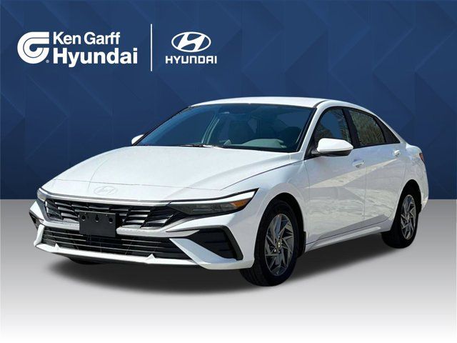 2025 Hyundai Elantra Hybrid Blue