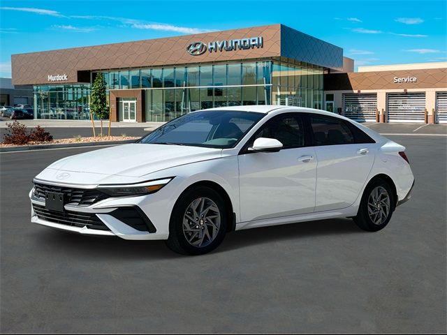 2025 Hyundai Elantra Hybrid Blue