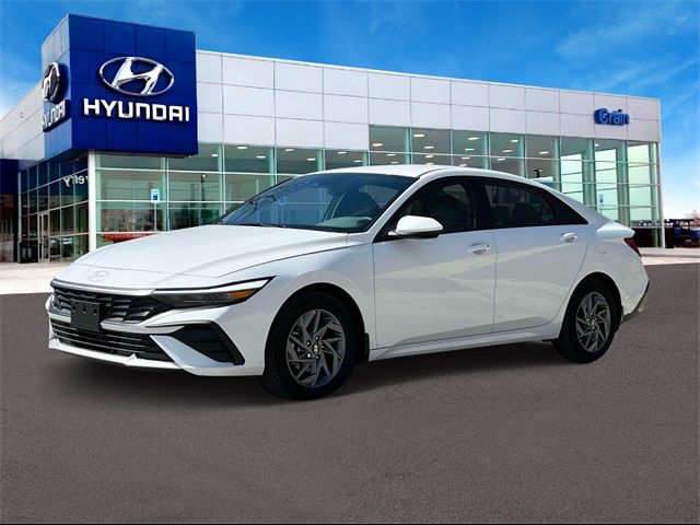 2025 Hyundai Elantra Hybrid Blue