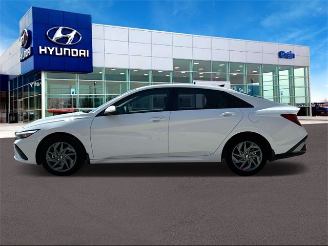 2025 Hyundai Elantra Hybrid Blue