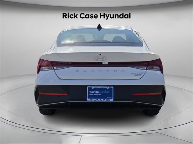 2025 Hyundai Elantra Hybrid Blue