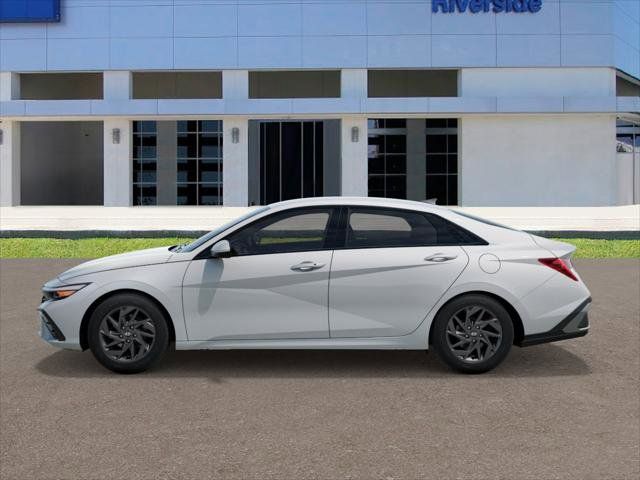 2025 Hyundai Elantra Hybrid Blue