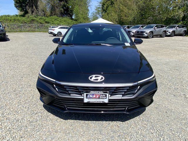 2025 Hyundai Elantra Hybrid Blue