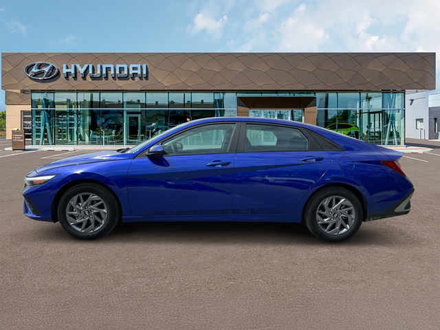 2025 Hyundai Elantra Hybrid Blue