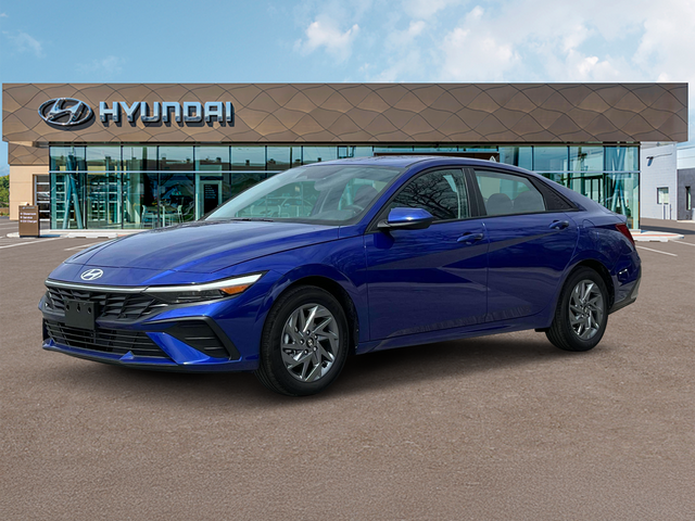 2025 Hyundai Elantra Hybrid Blue