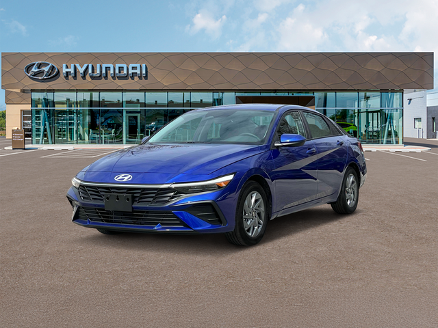 2025 Hyundai Elantra Hybrid Blue