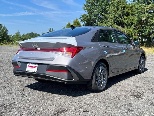2025 Hyundai Elantra Hybrid Blue