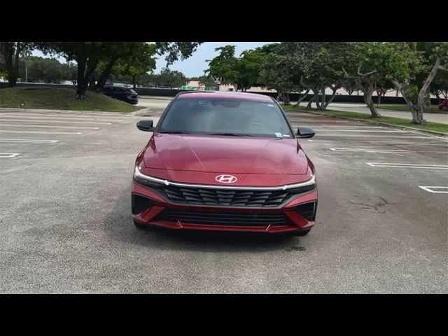 2025 Hyundai Elantra Hybrid Blue