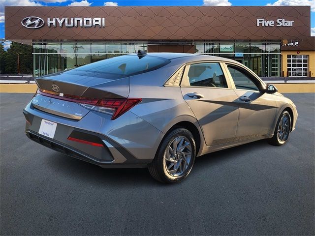 2025 Hyundai Elantra Hybrid Blue