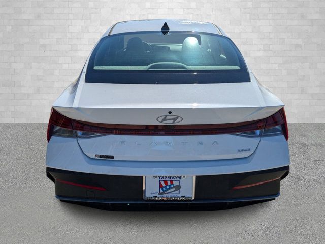 2025 Hyundai Elantra Hybrid Blue