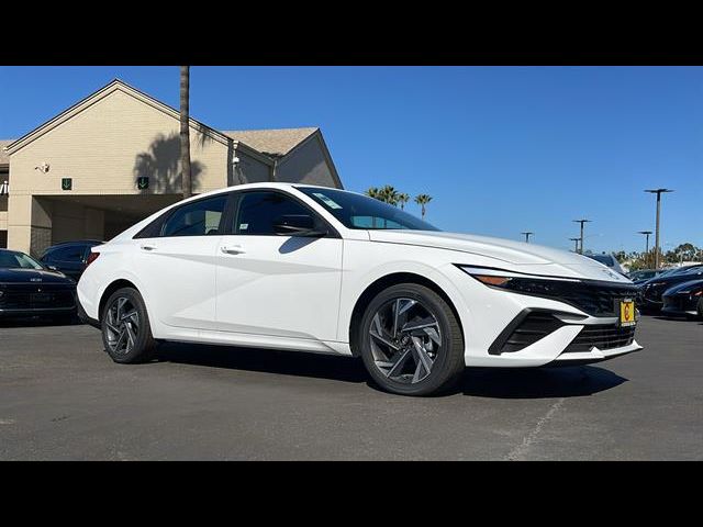 2025 Hyundai Elantra Hybrid Blue