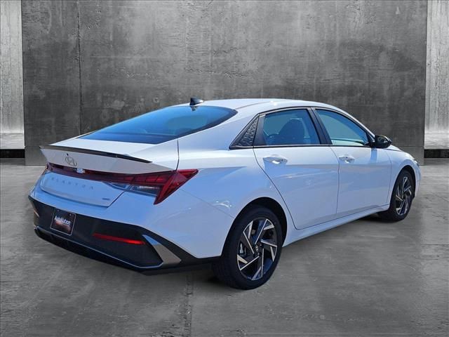 2025 Hyundai Elantra Hybrid Blue