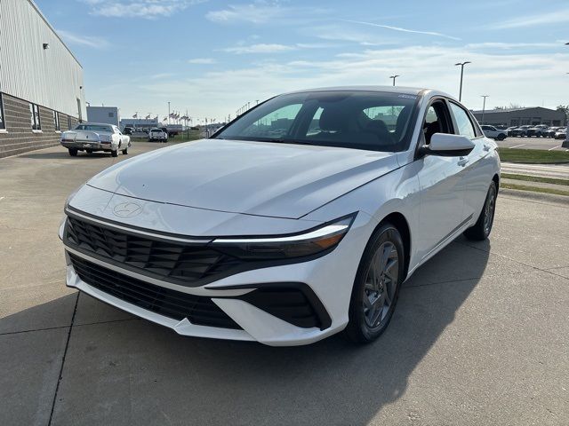 2025 Hyundai Elantra Hybrid Blue