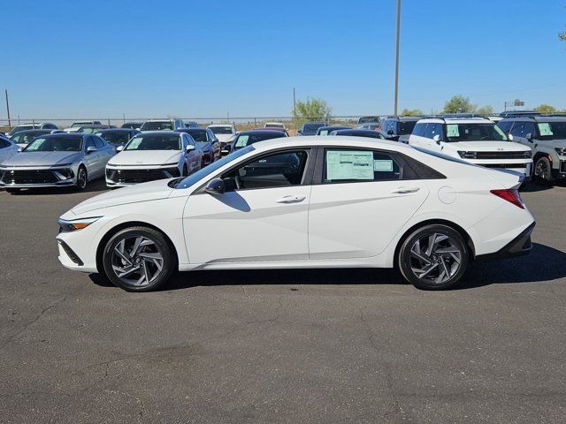 2025 Hyundai Elantra Hybrid Blue