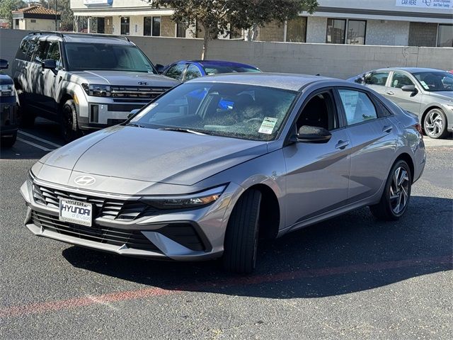 2025 Hyundai Elantra Hybrid Blue