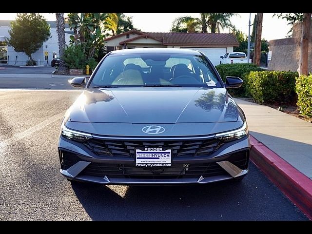 2025 Hyundai Elantra Hybrid Blue