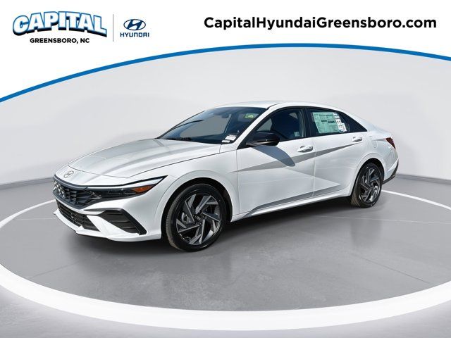 2025 Hyundai Elantra Hybrid Blue