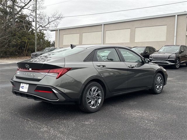 2025 Hyundai Elantra Hybrid Blue