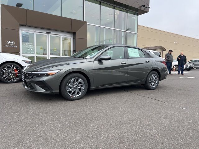 2025 Hyundai Elantra Hybrid Blue